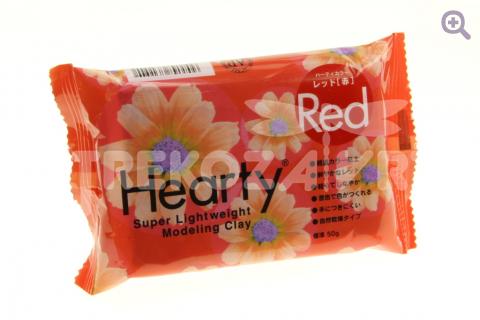 Глина Hearty Red, 50гр, цвет: красный