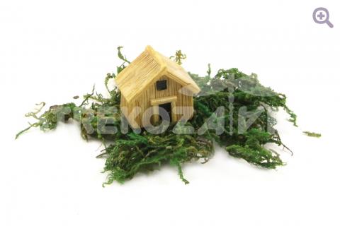 Миниатюра Хижина 3*2*2,7см, цвет: бежевый