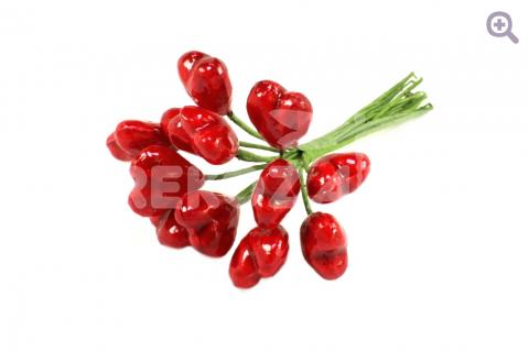 Набор "Сердечки" 18*15мм, 12 шт