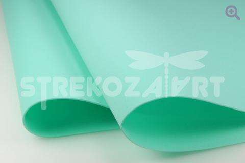 Фоамиран (Иран) 60*70см, цвет: аквамарин