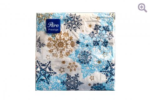 Салфетка для декупажа 33*33см "Снежный хоровод"