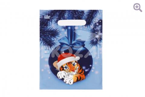 Подарочный пакет "Тигренок", 20*30см